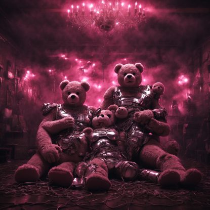 Leonardo_Diffusion_XL_CD_album_cover_two_gigant_humanoid_teddy_0 (1)